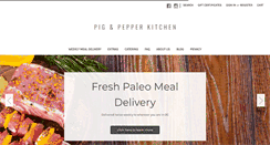 Desktop Screenshot of pigandpepperkitchen.com